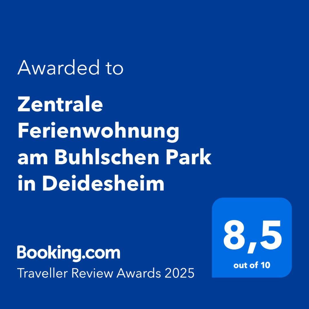 Zentrale Ferienwohnung Am Buhlschen Park In Deidesheim Buitenkant foto
